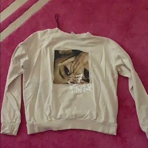 ariana grande crew neck